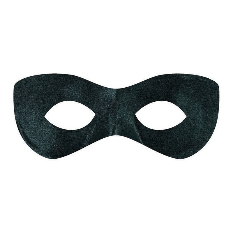 Superhero Eye Mask Black