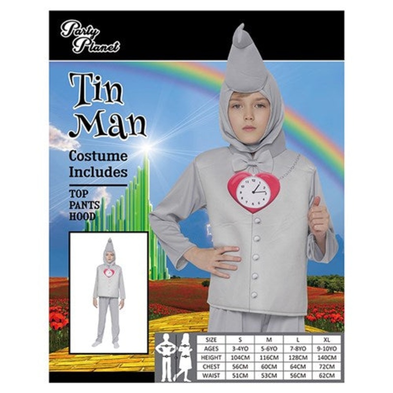 TIN MAN-XLRG INCLUDING TOP, PANTS, HOOD