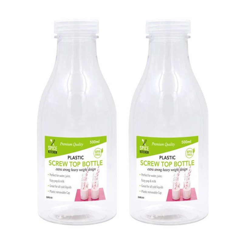 Plastic milk bottle 500ml