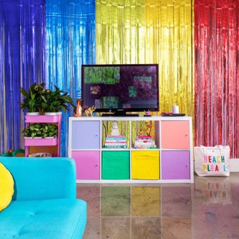 Rainbow Curtain