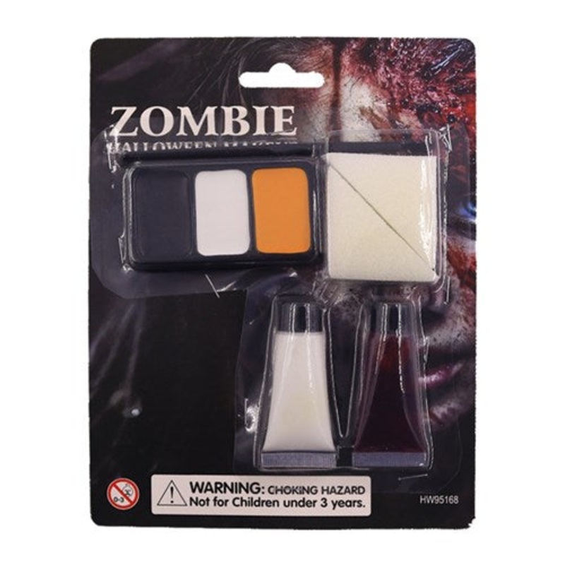 ZOMBIE HALLOWEEN MAKE UP