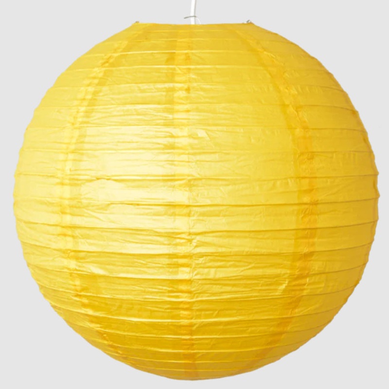 Round Lantern (12) (Yellow)