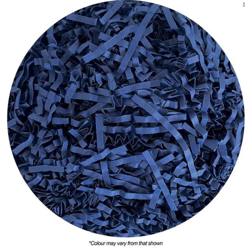 Shredded Navy Blue Paper 100G