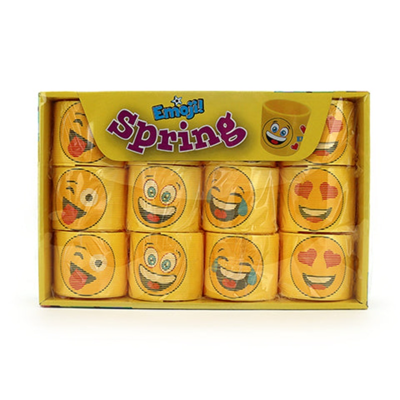 SPRINGS - 63MM PLASTIC EMOJI DESIGN (4 ASSTD)