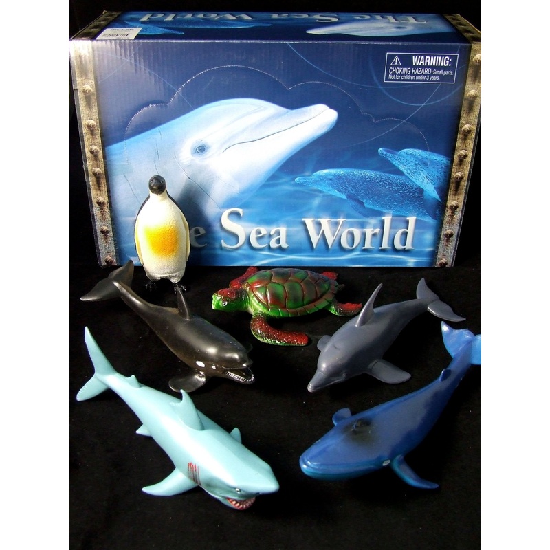 Sea Creatures Plastic Each Assorted Sent When Ordered