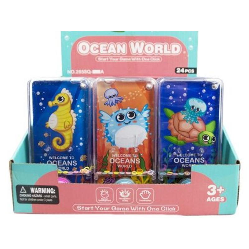 Novelty Toy Ocean World Water Game Assorted Each 13.50cm