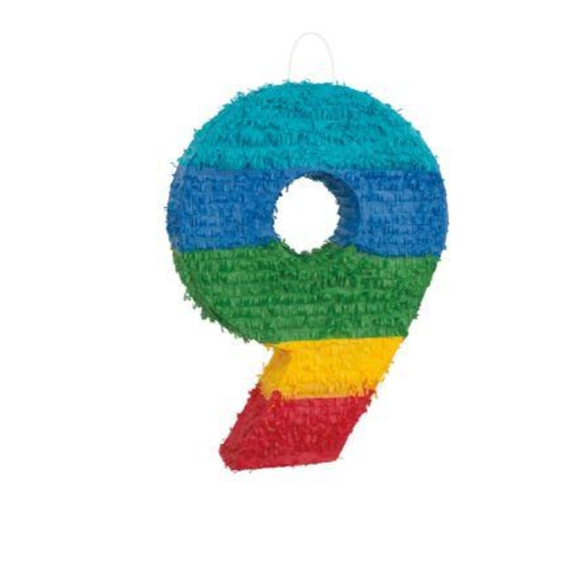 Pinata Numeral 9