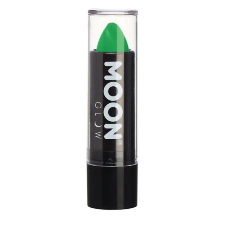 Neon UV Lipstick Green Moon Glow Cosmetics
