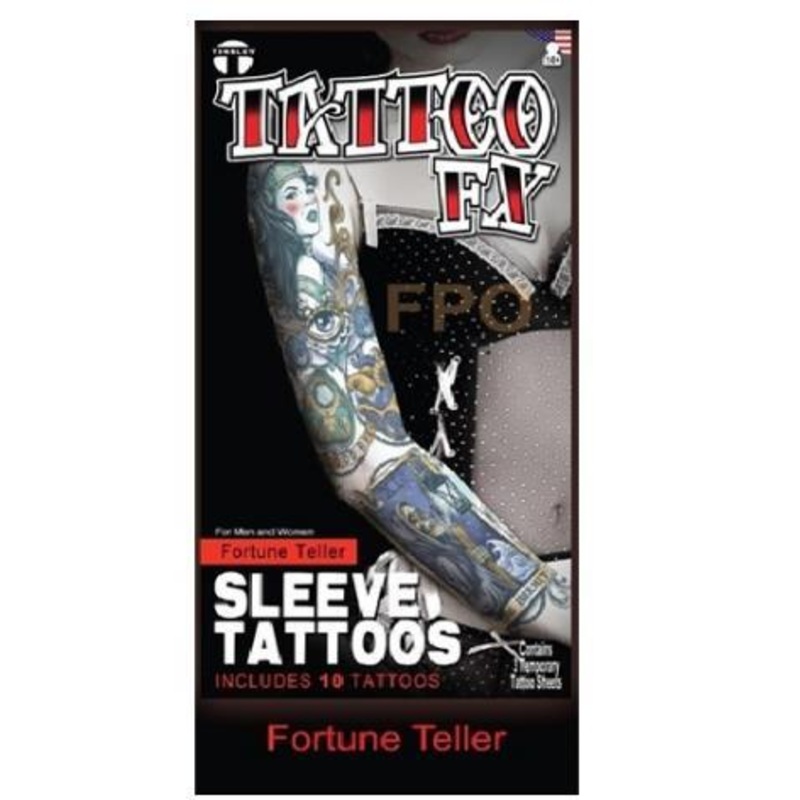 Tattoo Sleeve Fortune Teller For One Arm Tinsley Deluxe