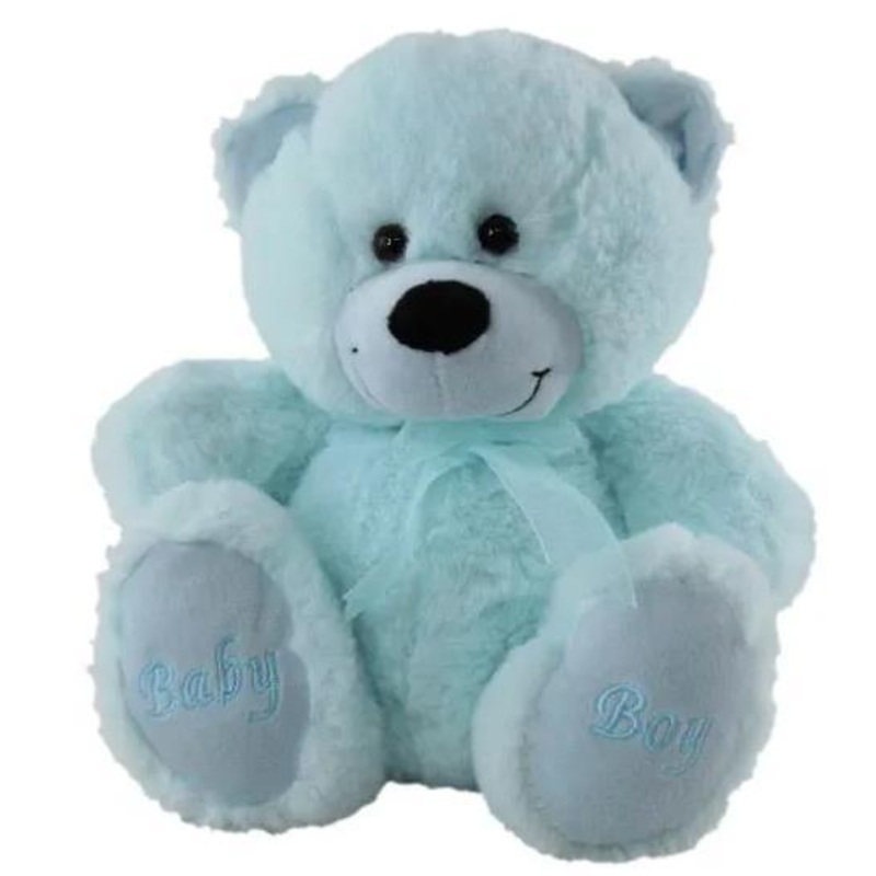 Soft Plush Toy Teddy Bear 23cm Light Baby Boy Blue