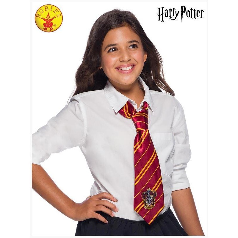 Tie Gryffindor Harry Potter Deluxe with Emblem