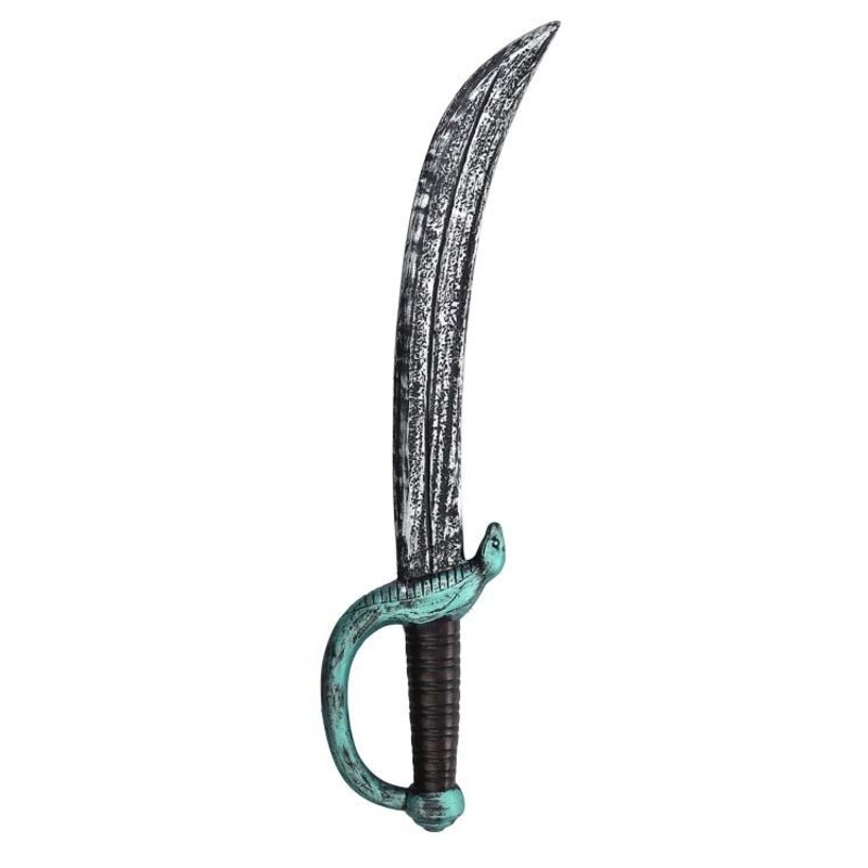 Weapon Costume Prop Knife Pirate Snake Handle 53cm Plastic Toy