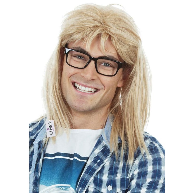 Wig Long Blonde Male