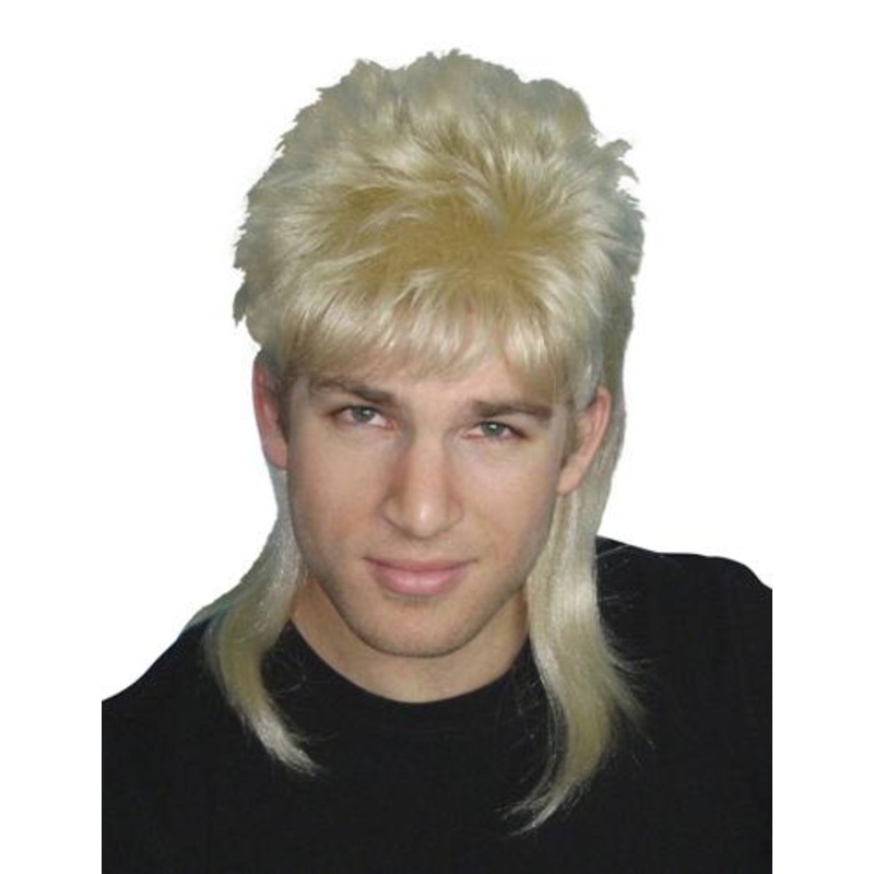 Wig Mullet Blonde