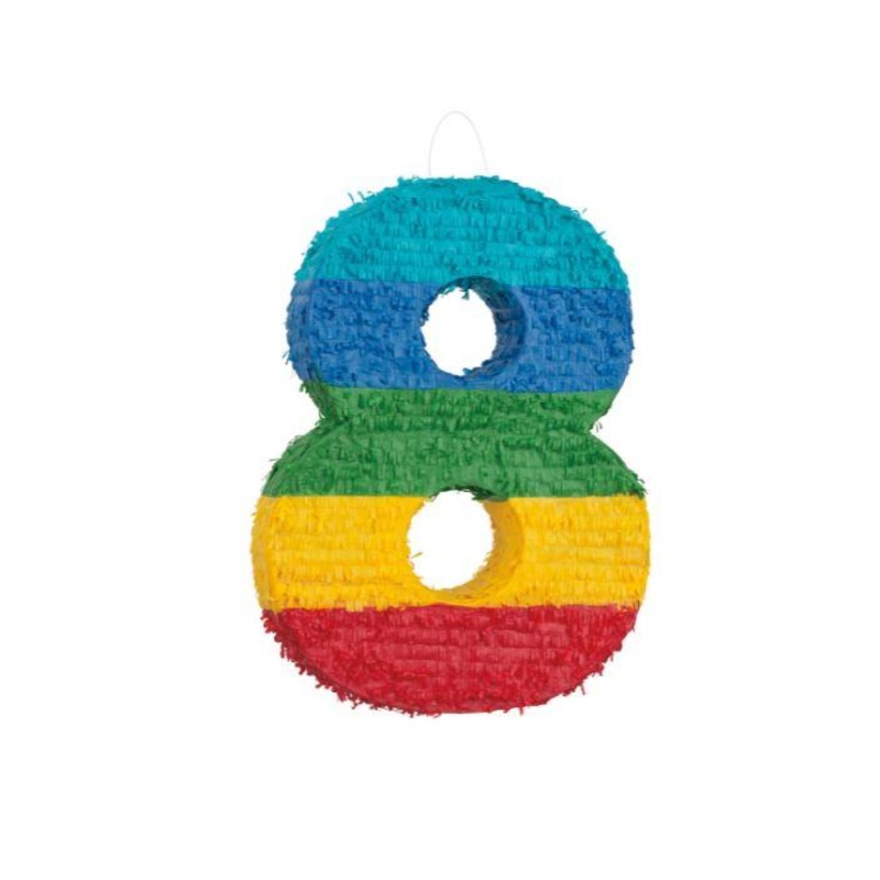 Pinata Numeral 8