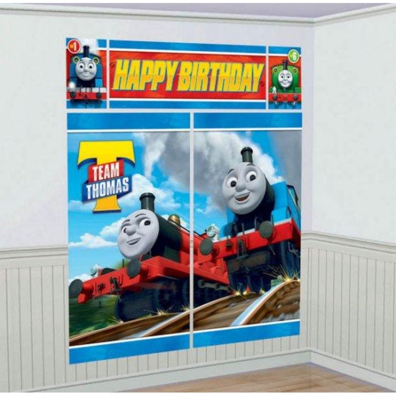 Thomas All Aboard Scene Setter Wall Decoration Kit Last chance buy