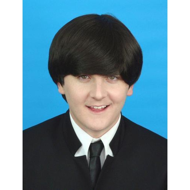 Wig Beatles Dark Brown 1960s