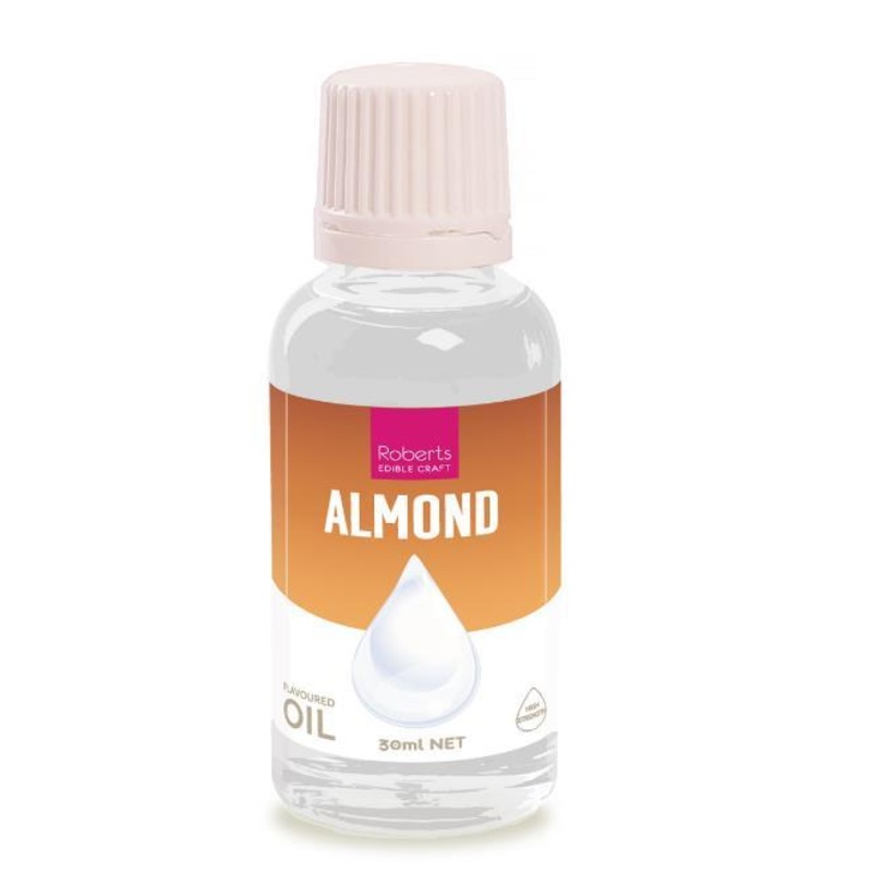 Almond Oil Flavouring 30mL (Oil Soluable) Roberts
