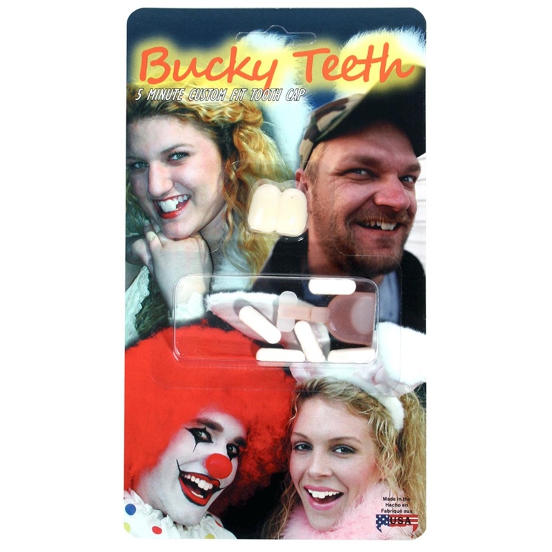 Teeth Adhesives Bucky Tooth Cap Bunny Rabbit/Clown