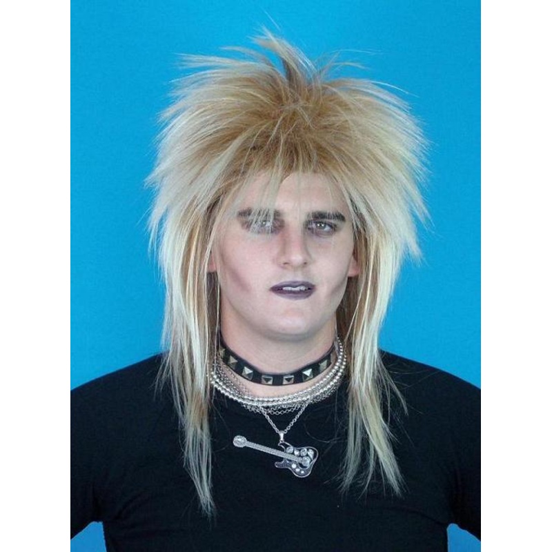 Wig Mullet Blonde Rockstar Deluxe