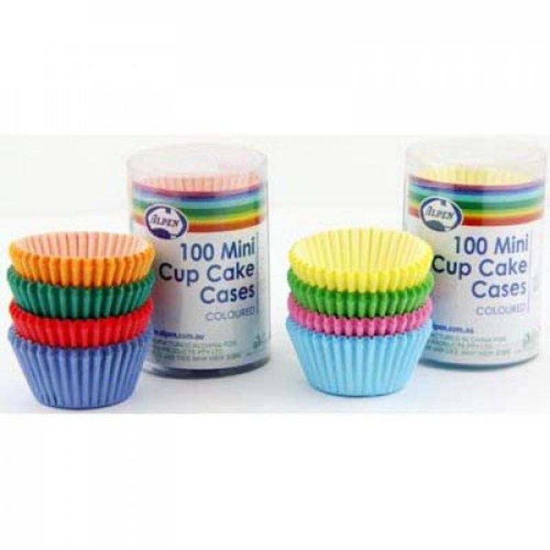 Petit Four Mini Patty Colour Assorted Pk/100