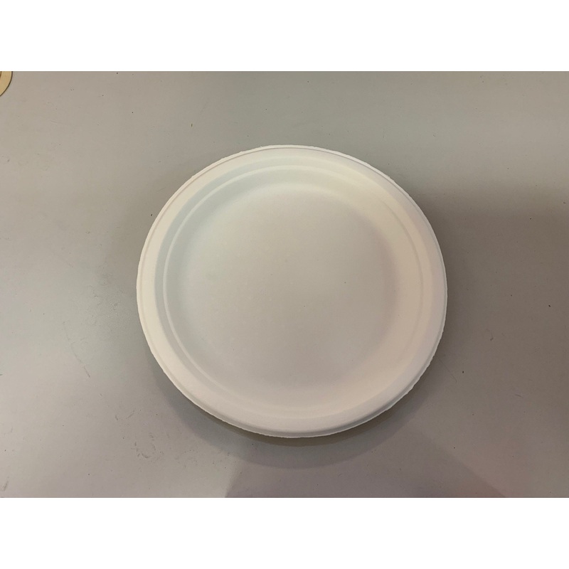 Round Plate 9 Inch Sugarcane Pk/50 Eco Friendly