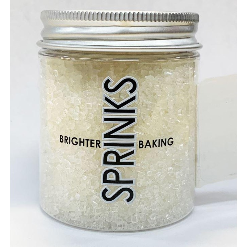 White Sprinks Sanding Sugar 85g