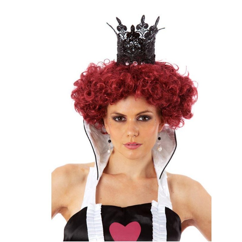 Wig Queen Maroon/Burgundy (Crown Not Included)