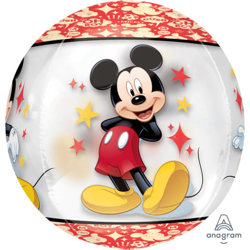 Anagram Mickey Mouse Classic Orbz Balloon 16in