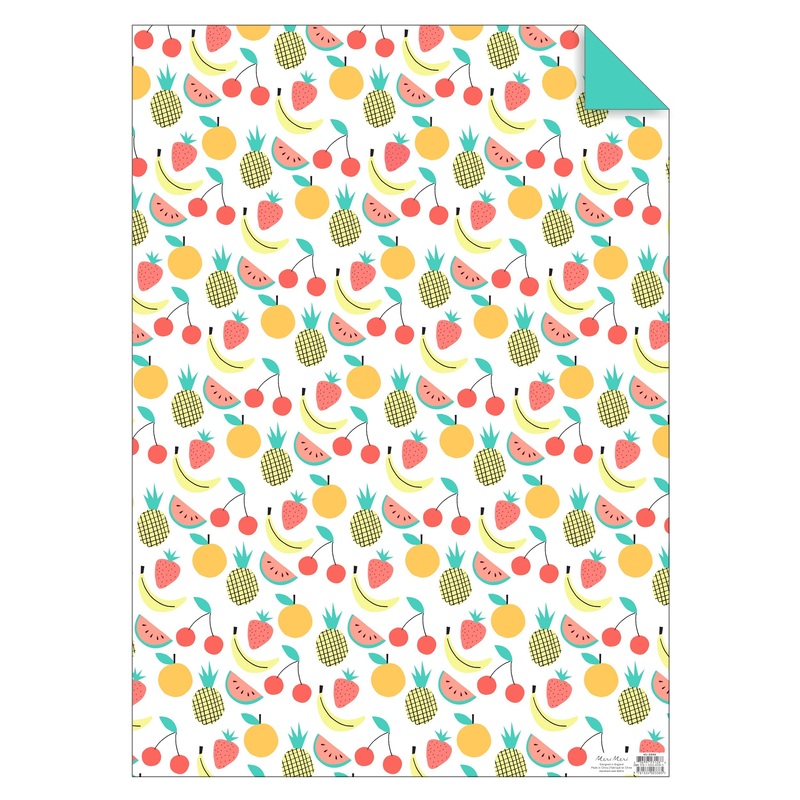 Fruit Wrapping Paper Roll - Pack of 3