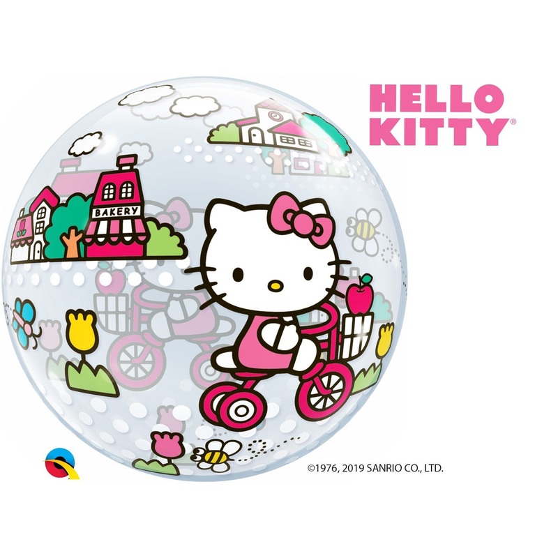 Hello Kitty Round Crystal Balloon 22in / 56cm
