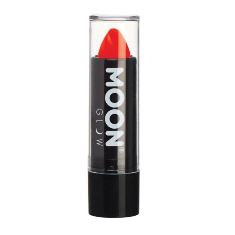 Neon UV Lipstick Red Moon Glow Cosmetics