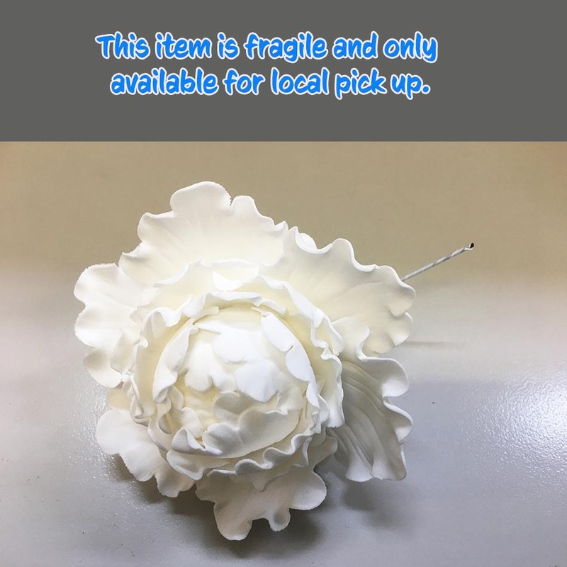 Peony White Closed Professional