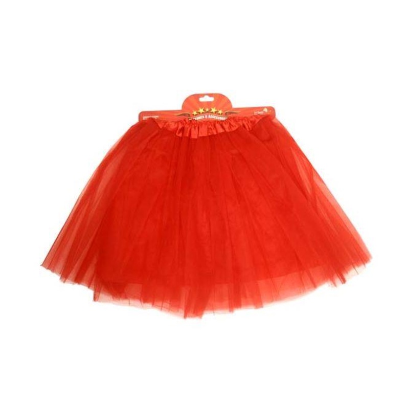 Tutu Adult Size Red 40cm 1980s Costume Accessory