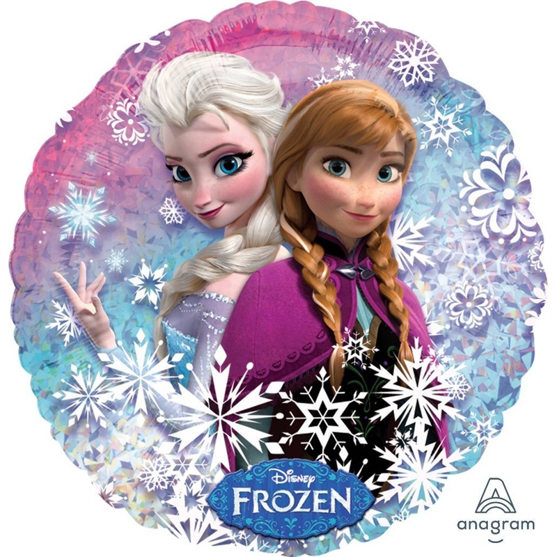 Frozen Round Foil Balloon 17in / 44cm