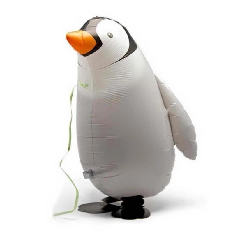 Walking Penguin Foil Balloon 18in x 15in / 48cm x 39cm