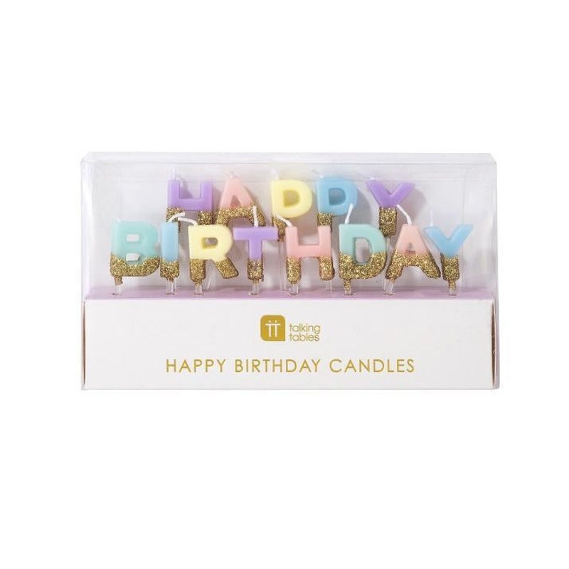 We Heart Birthdays Happy Birthday Candles - Pack of 13