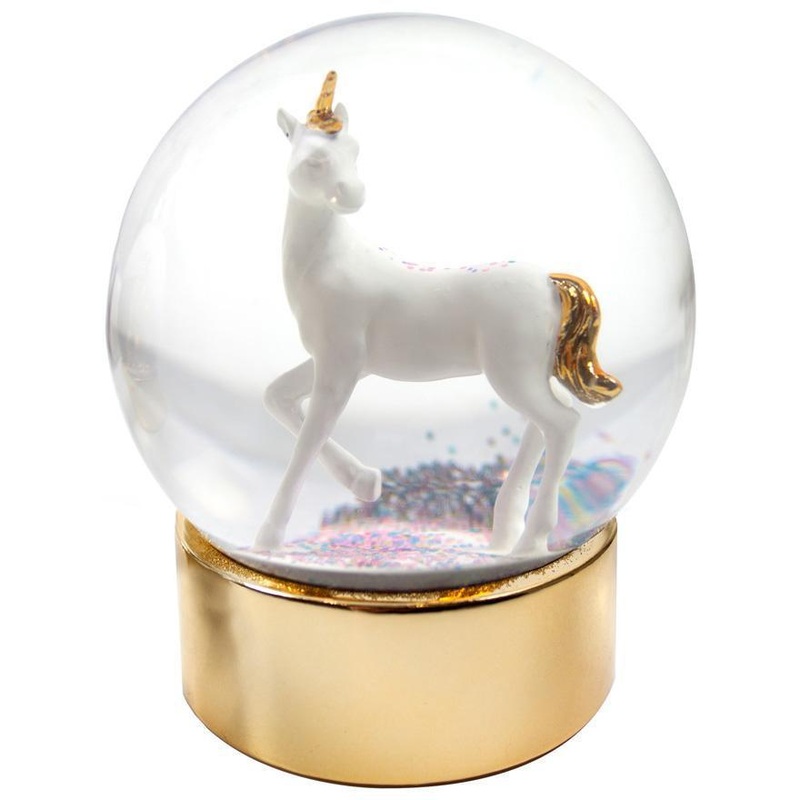 We Heart Unicorn Snow Globe