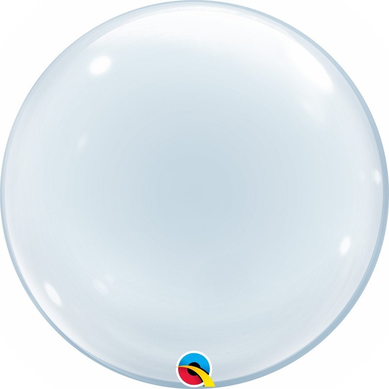 Deco Bubble - Plain Clear Crystal Balloon 20in / 51cm