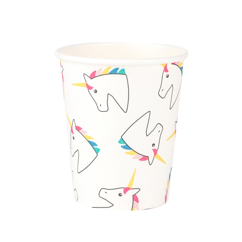 Paper Cups - Unicorn - Pack of 8