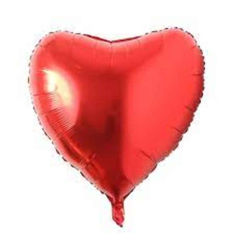 Red Heart Foil Balloon 36in