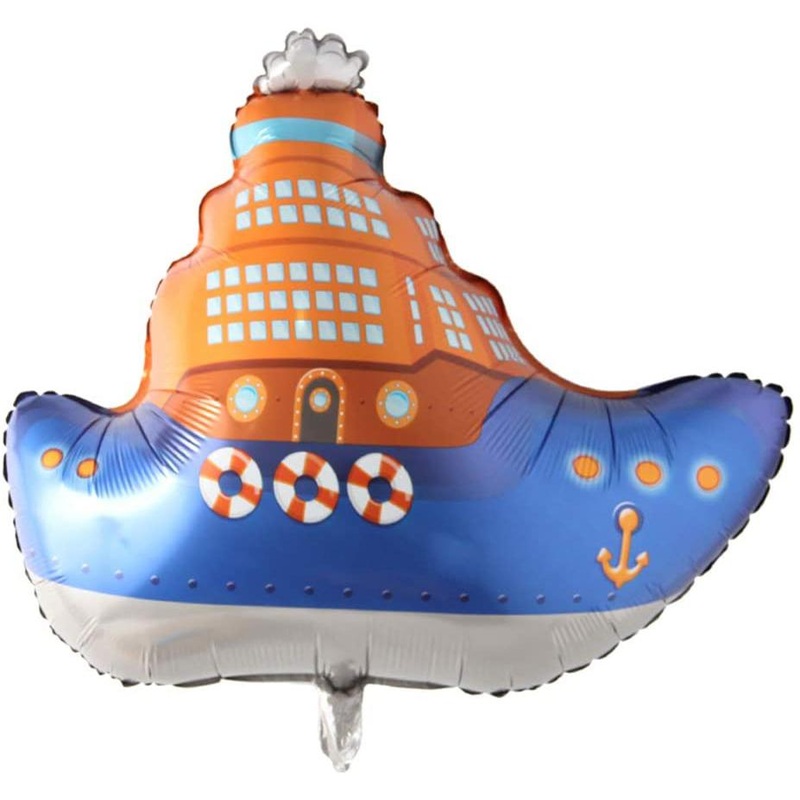 Streamship Foil Balloon 32in x 32in / 82cm x 82cm