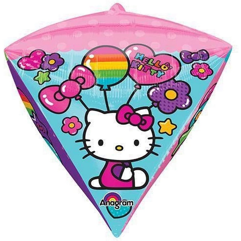 Anagram Hello Kitty Diamondz Foil Balloon 17in