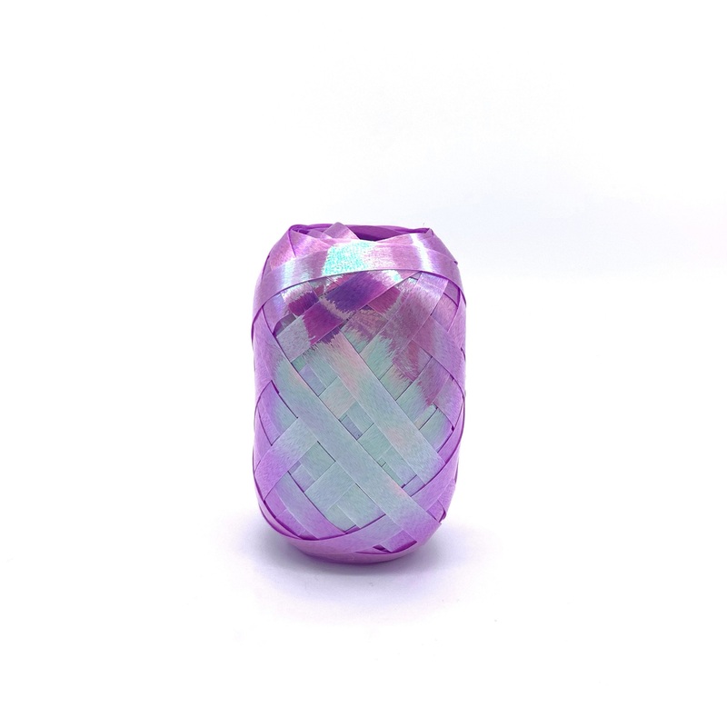 Balloon Curling Ribbon Keg Iridescent Purple 5mm x 10m