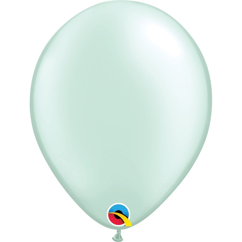 Mint Green Round Latex Balloon 11in / 27cm