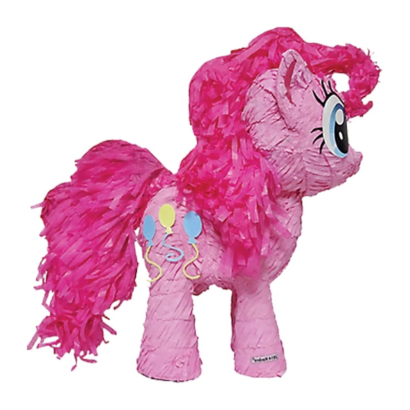 Pinkie Pie My Little Pony Pull String Pinata 20in x 17in x 6in