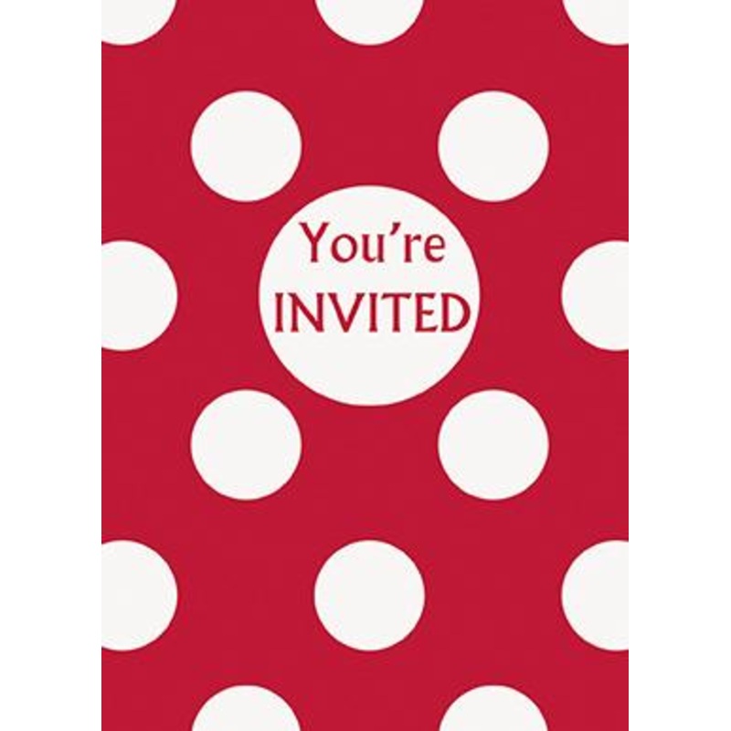 Polka Dot - Invitations