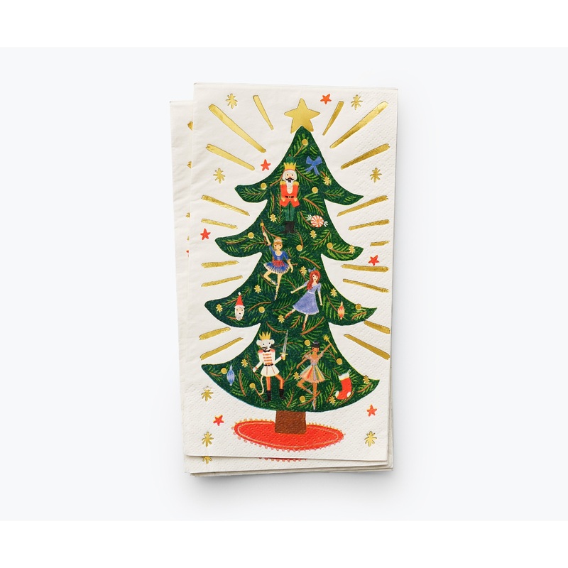 Rifle Paper Co Nutcracker Guest Napkins - Pack of 20