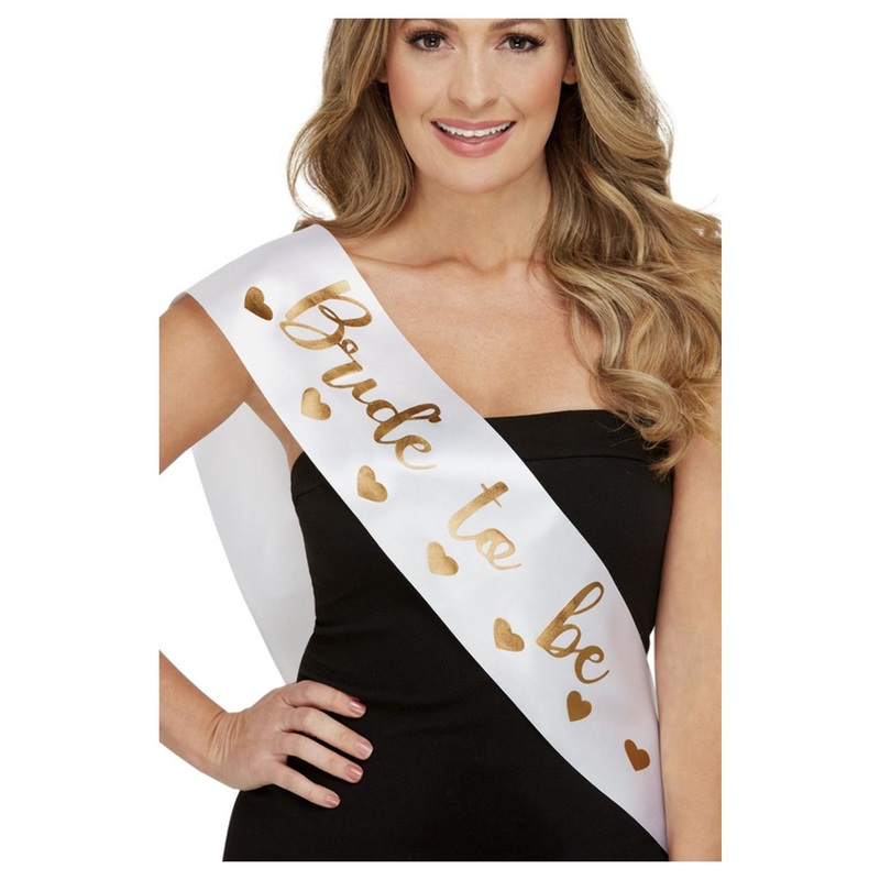 Sash - Bride To Be - White