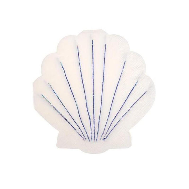 Shell Napkin Small - Pack of 16